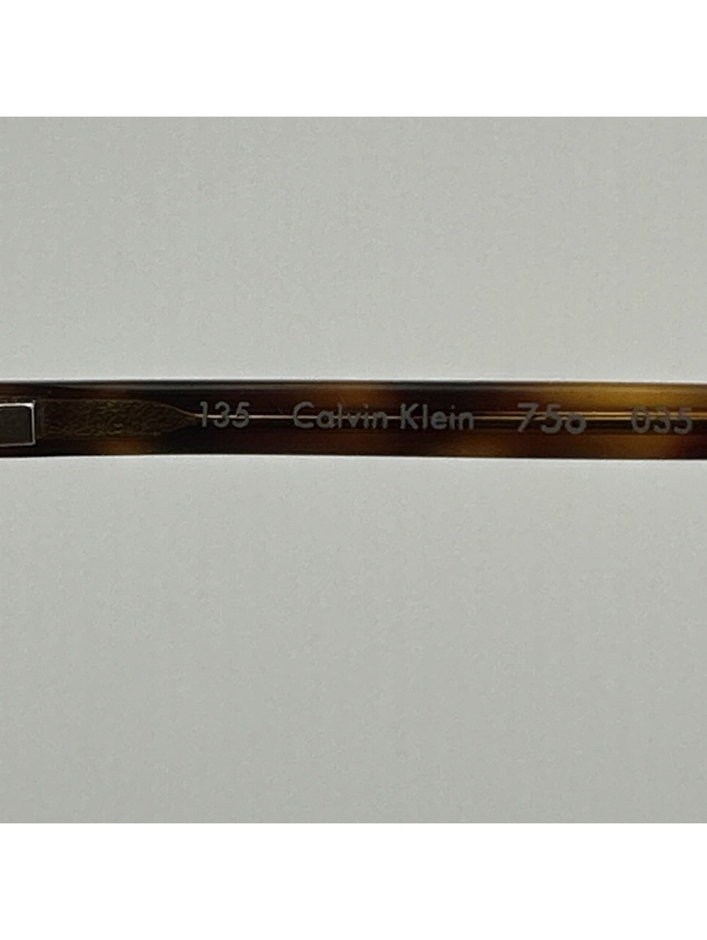 Calvin Klein Tortoise Shell Eyeglasses Frame - Picture 6 of 9